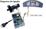 Placa Compatvel Esteira DR 2110 Dream (Ateno:somente quando a placa for Inova)