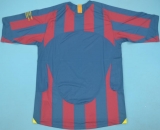 CAMISA RETR BARCELONA (ESPANHA) 2006 - FINAL CHAMPIONS LEAGUE - UNIFORME 1