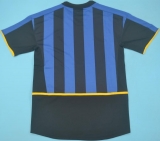 CAMISA RETR INTER DE MILO (ITLIA) 2002 / 2003 - UNIFORME 1