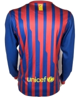CAMISA RETR BARCELONA (ESPANHA) 2011 / 2012 - UNIFORME 1 MANGAS LONGAS