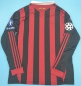 CAMISA RETR MILAN (ITLIA) 2009 / 2010 - UNIFORME 1 MANGAS LONGAS