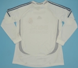 CAMISA RETR REAL MADRID (ESPANHA) 2006 / 2007 - UNIFORME 1 MANGAS LONGAS