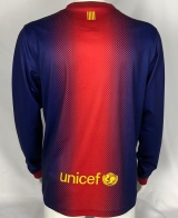 CAMISA RETR BARCELONA (ESPANHA) 2012 / 2013 - UNIFORME 1 MANGAS LONGAS