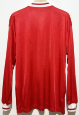 CAMISA RETR LIVERPOOL (INGLATERRA) 1981 / 1984 - UNIFORME 1 MANGAS LONGAS