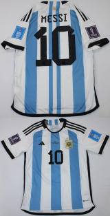 CAMISA RETR ARGENTINA 2022 - FINAL COPA DO MUNDO - UNIFORME 1