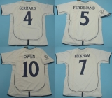 CAMISA RETR INGLATERRA 2001 / 2003 - UNIFORME 1
