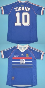 CAMISA RETR FRANA 1998 - FINAL COPA DO MUNDO - UNIFORME 1