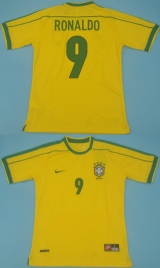 CAMISA RETR BRASIL 1998 / 1999 - UNIFORME 1