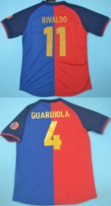 CAMISA RETR BARCELONA (ESPANHA) 1999 / 2000 - EDIO CENTENRIO