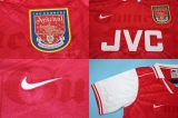 CAMISA RETR ARSENAL (INGLATERRA) 1996 / 1998 - UNIFORME 1