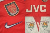 CAMISA RETR ARSENAL (INGLATERRA) 1998 / 1999 - UNIFORME 1 MANGAS LONGAS