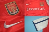 CAMISA RETR ARSENAL (INGLATERRA) 2000 / 2002 - UNIFORME 1