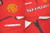 CAMISA RETR MANCHESTER UNITED (INGLATERRA) 1998 / 1999 - UNIFORME 1