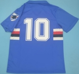 CAMISA RETR SAMPDORIA (ITLIA) 1990 / 1992 - UNIFORME 1