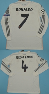CAMISA RETR REAL MADRID (ESPANHA) 2013 / 2014 - UNIFORME 1 MANGAS LONGAS