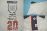 CAMISA RETR INGLATERRA 1997 / 1998 - UNIFORME 1 MANGAS LONGAS