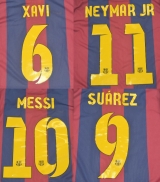 CAMISA RETR BARCELONA (ESPANHA) 2014 / 2015 - DESPEDIDA XAVI - UNIFORME 1