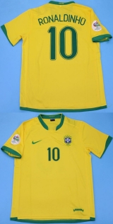 CAMISA RETR BRASIL 2006 / 2007 - UNIFORME 1