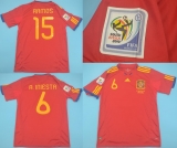 CAMISA RETR ESPANHA 2010 - UNIFORME 1