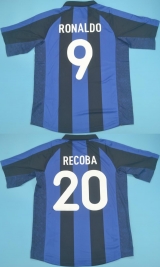CAMISA RETR INTER DE MILO (ITLIA) 2001 / 2002 - UNIFORME 1