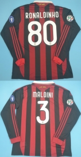 CAMISA RETR MILAN (ITLIA) 2009 / 2010 - UNIFORME 1 MANGAS LONGAS