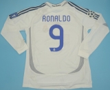 CAMISA RETR REAL MADRID (ESPANHA) 2006 / 2007 - UNIFORME 1 MANGAS LONGAS