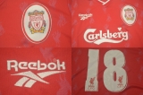 CAMISA RETR LIVERPOOL (INGLATERRA) 1996 / 1998 - UNIFORME 1