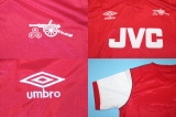 CAMISA RETR ARSENAL (INGLATERRA) 1982 / 1984 - UNIFORME 1