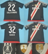 CAMISA RETR RIVER PLATE (ARGENTINA) 2016 / 2017 - UNIFORME 4