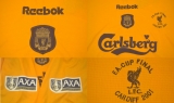 CAMISA RETR LIVERPOOL (INGLATERRA) 2001 - FINAL FA CUP - UNIFORME 2
