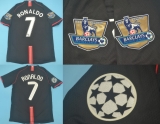 CAMISA RETR MANCHESTER UNITED (INGLATERRA) 2007 / 2008 - UNIFORME 2