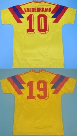 CAMISA RETR COLMBIA 1990 - UNIFORME 1