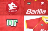 CAMISA RETR ROMA (ITLIA) 1990 / 1991 - UNIFORME 1