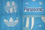 CAMISA RETR OLYMPIQUE MARSEILLE (FRANA) 1990 / 1991 - UNIFORME 2