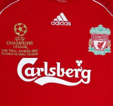 CAMISA RETR LIVERPOOL (INGLATERRA) 2007 - FINAL CHAMPIONS LEAGUE - UNIFORME 1