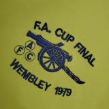CAMISA RETR ARSENAL (INGLATERRA) 1979 - FINAL FA CUP - UNIFORME 2 MANGAS LONGAS