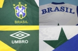 CAMISA RETR BRASIL 1993 / 1994 - UNIFORME TREINO