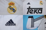 CAMISA RETR REAL MADRID (ESPANHA) 1998 / 2000 - UNIFORME 1 MANGAS LONGAS