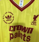 CAMISA RETR LIVERPOOL (INGLATERRA) 1986 - UNIFORME 3 MANGAS LONGAS