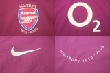 CAMISA RETR ARSENAL (INGLATERRA) 2005 / 2006 - UNIFORME 1 MANGAS LONGAS