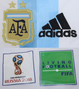 CAMISA RETR ARGENTINA 2018 - UNIFORME 1