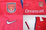 CAMISA RETR ARSENAL (INGLATERRA) 1999 / 2000 - UNIFORME 1