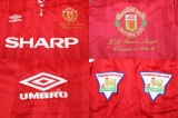 CAMISA RETR MANCHESTER UNITED (INGLATERRA) 1993 / 1994 - EDIO CAMPEES PREMIER LEAGUE