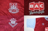 CAMISA RETR WEST HAM (INGLATERRA) 1989 / 1990 - UNIFORME 1
