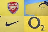 CAMISA RETR ARSENAL (INGLATERRA) 2005 / 2006 - UNIFORME 2