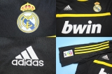 CAMISA RETR REAL MADRID (ESPANHA) 2011 / 2012 - GOLEIRO PRETA