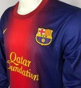 CAMISA RETR BARCELONA (ESPANHA) 2012 / 2013 - UNIFORME 1 MANGAS LONGAS