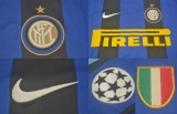 CAMISA RETR INTER DE MILO (ITLIA) 2008 / 2009 - UNIFORME CHAMPIONS LEAGUE