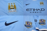 CAMISA RETR MANCHESTER CITY (INGLATERRA) 2013 / 2014 - UNIFORME 1