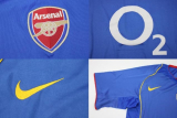 CAMISA RETR ARSENAL (INGLATERRA) 2004 / 2005 - UNIFORME 2
